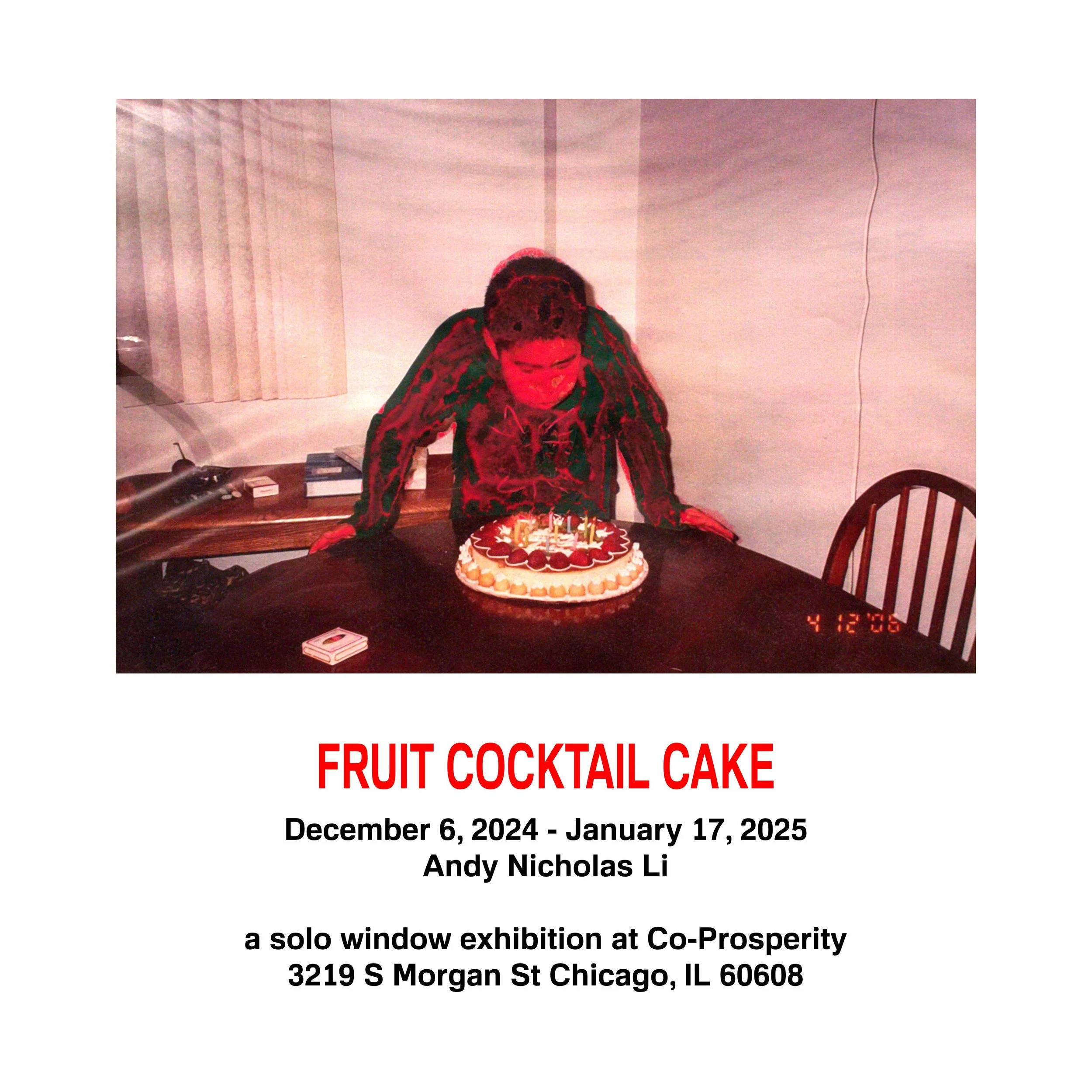 FRUIT COCKTAIL CAKE — Co-Prosperity